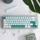 Misty Forest 104+40 MDA Profile Keycap Set PBT Dye-subbed for Cherry MX Mechanical Gaming Keyboard